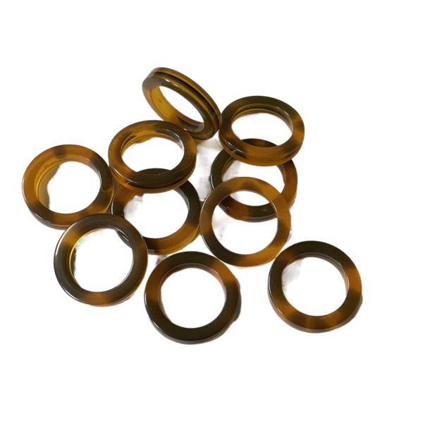 1 Hole Fancy Plastic Buttons Resin Circle Buttons 18mm Use For Fish Tool Sewing Diy Material