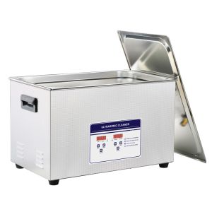 30L 304 Tank Benchtop Ultrasonic Cleaner Convenient Bottom Drainage