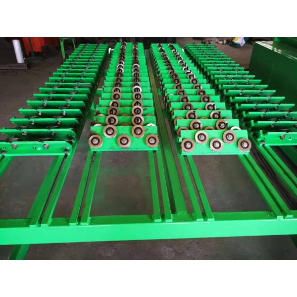 Green Color Winding Cross Wire Mesh Fence Making Machine