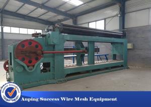 China 80x100mm Gabion Wire Mesh Weaving Machine Adopts PLC Automatic Control wholesale