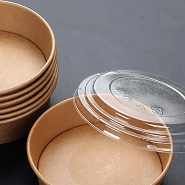 Biodegradable Ice Cream Containers PLA Coated Paper Printed 45 OZ