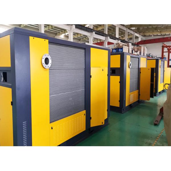 132kw 180hp Rotary Screw Type Air Compressor Air Cooled Easy Operate