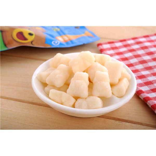 Delicious Taste Chewable Calcium Gummies For Adults Gluten Free 3.5g/ Grain