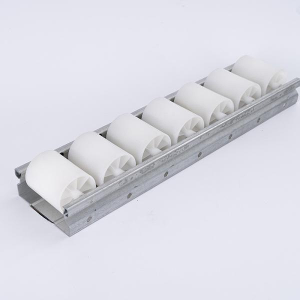 DY-6033 Sheet Metal Frame Pallet Roller Track For Pipe Rack System