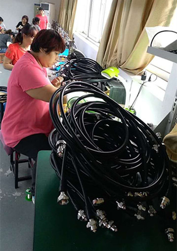 RG316 coaxial cable 50 ohm US military standard High Temperature RG316 Coaxial Cable wire