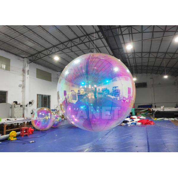 PVC Mirror Balls Christmas Decoration Inflatable Mirror Disco Ball Balloon