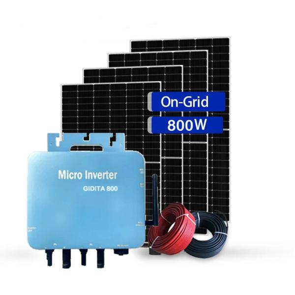 Wholesale On Grid Micro Inverter System With WIFI Cloud Monitoring Isolated Island Protection 300w 500w 600w 800w 1200w 1400w