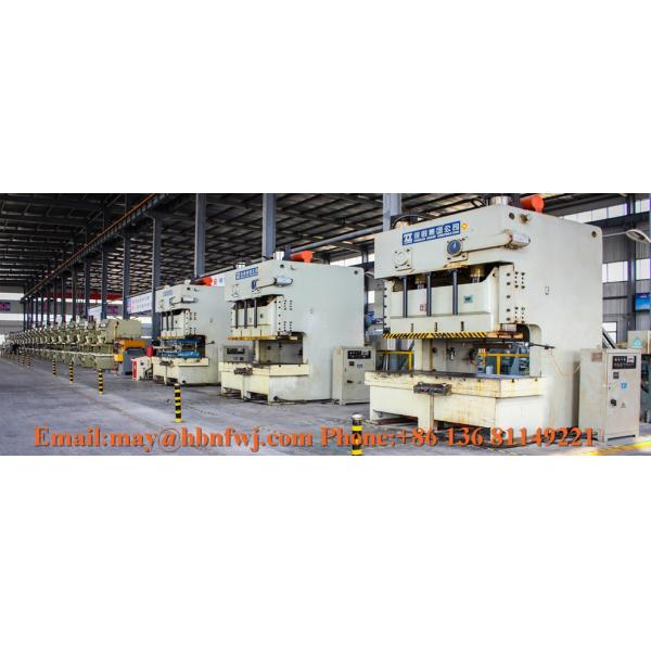 Metal Stamping Machinery Automated Press Line for Customized Stainless Steel Base Plates