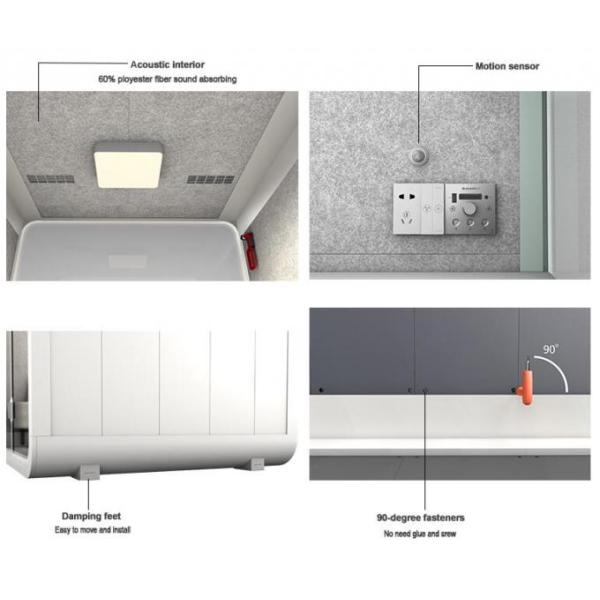 Shed A Miniature Office POD Phone Booth Apartment Home Prefab Houses 4