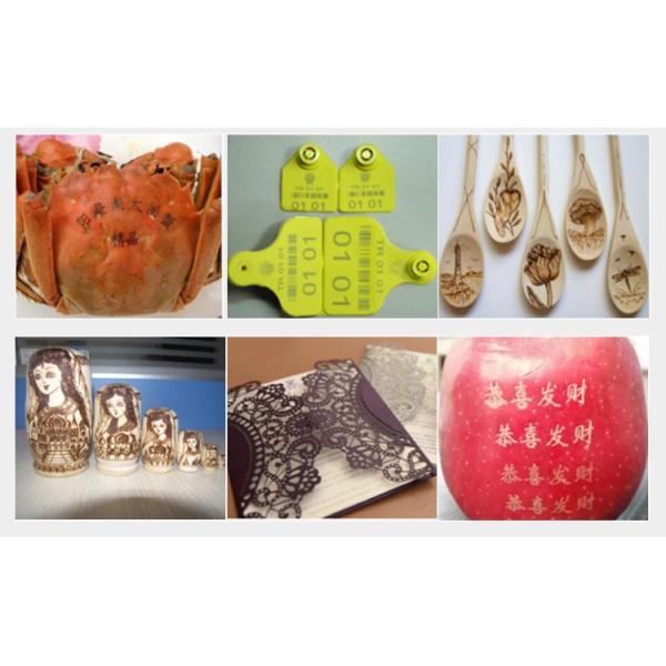 CO2 Laser Engraving, Laser Marking And Laser Cutting Machine with Air Cooling