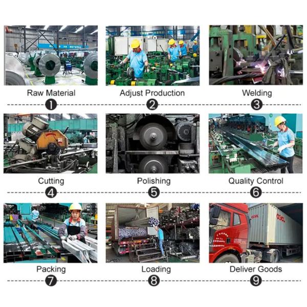 EN 10217-7 1.4372 1.4373 Stainless Steel Tube Mirror Surface Thin Wall For Gas Delivery