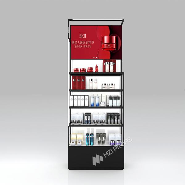 KLNS-R1 Versatile Display Spaces Skincare Display Cabinet with LED Strip Lights