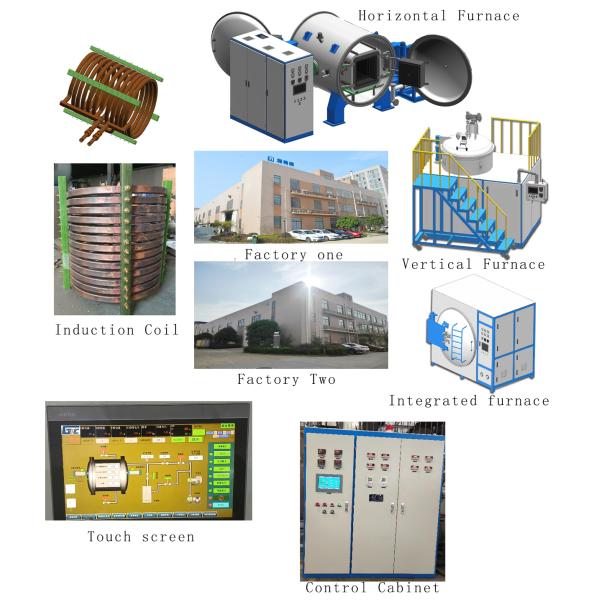 Vacuum Graphite Heating Graphitization Furnace High Temperature with Intelligent PLC Monitoring