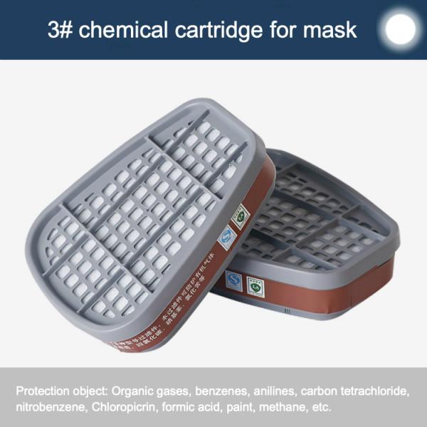 TTR ABS Emergency Escape Equipment Half Face Gas Mask With Air Filtration