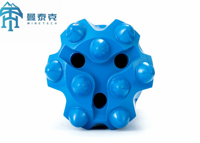 Spherical T38 76mm Thread Rock Drill Button Bits For Mining Broca Normal Body