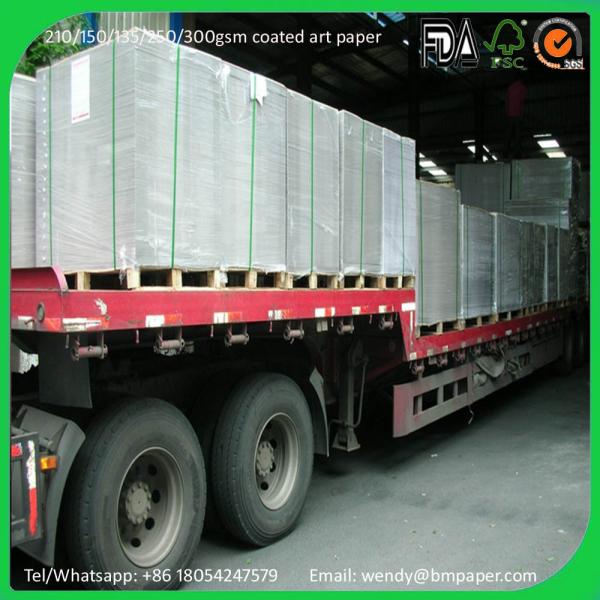 China C2S Coated Art Paper For Digital Printing Machine wholesale