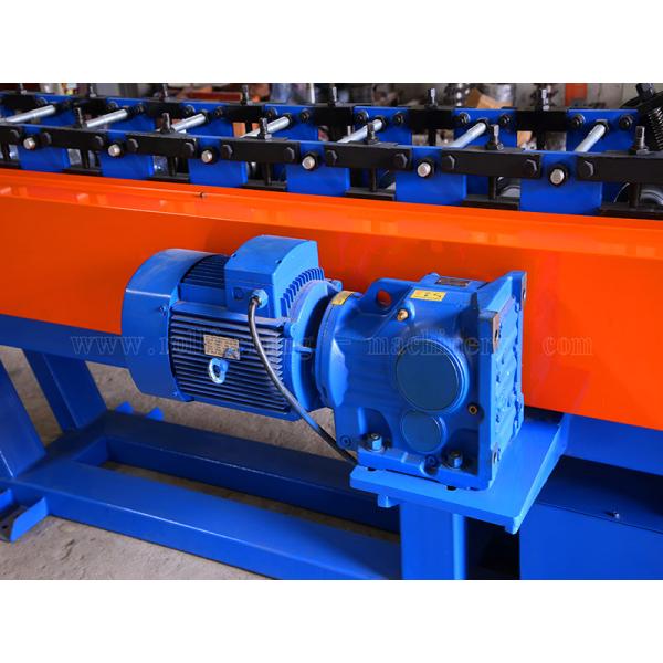 12 Step Cr12 Cutter Shelf C Purlin Roll Forming Machine CE ISO SGS Certificate