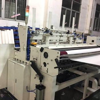 4 blades Jumbo Roll Width 1800mm Paper Roll Rewinding Machine ISO