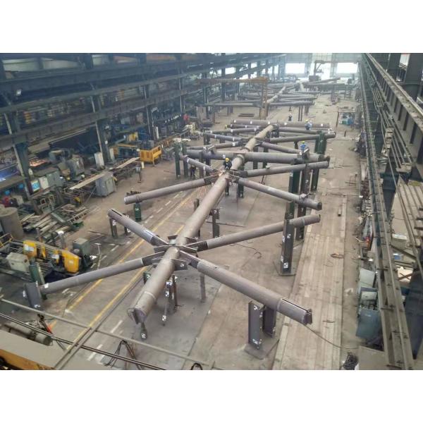 Bridge Construction BS1387 EN10217 JIS G3452 LSAW Steel Pipe