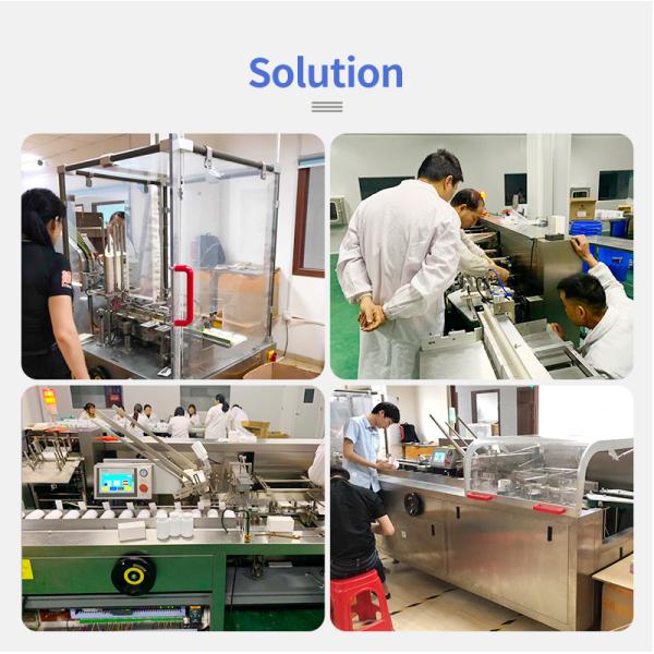 Fully Automatic Box Cartoning Machine Line For Soap Bar Mask Tea Pouch Bottle