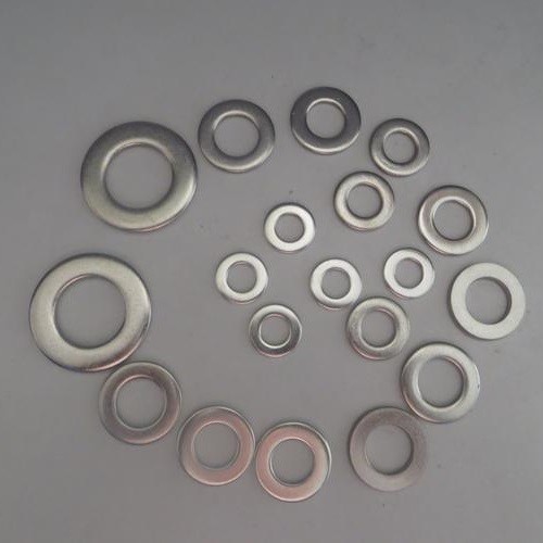 M6 M8 Carbon Steel Zinc Plated Galvanized Thin Round Hard Flat Washer DIN125