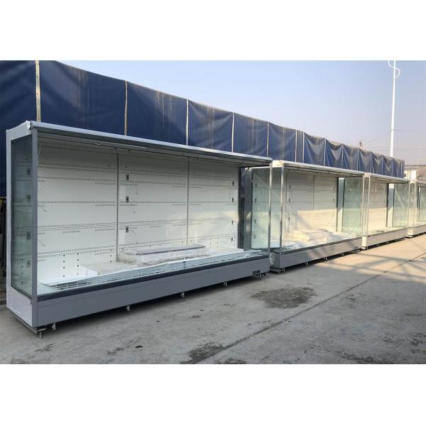 Multiplexing Self Serve Vertical Display Chiller Door Optional Remote