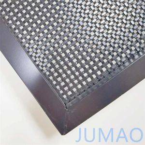 Flat Wire Metal Cabinet Mesh Inserts For Kitchen Furniture