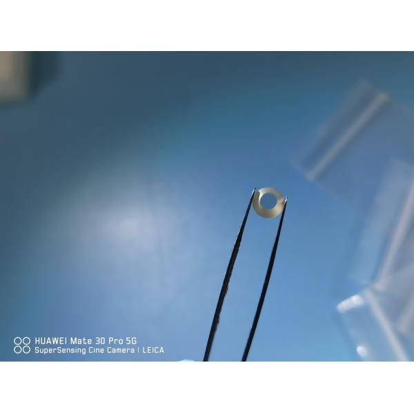 Undoped transparent silicon carbide sic crystal Optical Lens with hardness 9.2