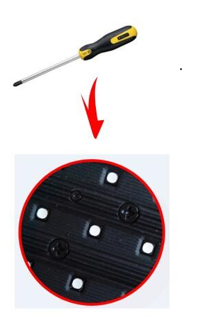 Nationstar P5.92 Outdoor Front Service LED Sign 15A Module Max Current Energy Saving