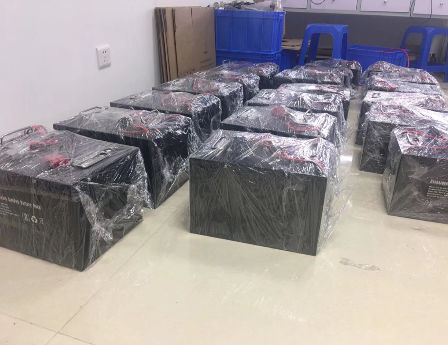 AGV battery Li-FePO4 battery Lithium ion battery 24V 200Ah RGV battery Robot power supply battery supplier