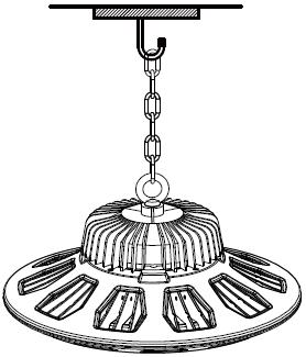 Meanwell Driver Energy Efficient Led Highbay Light , 5 Years Warranty