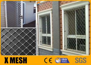China 750-1250mm Diamond Expanded Metal Mesh Grille Barrier Screens Durable wholesale