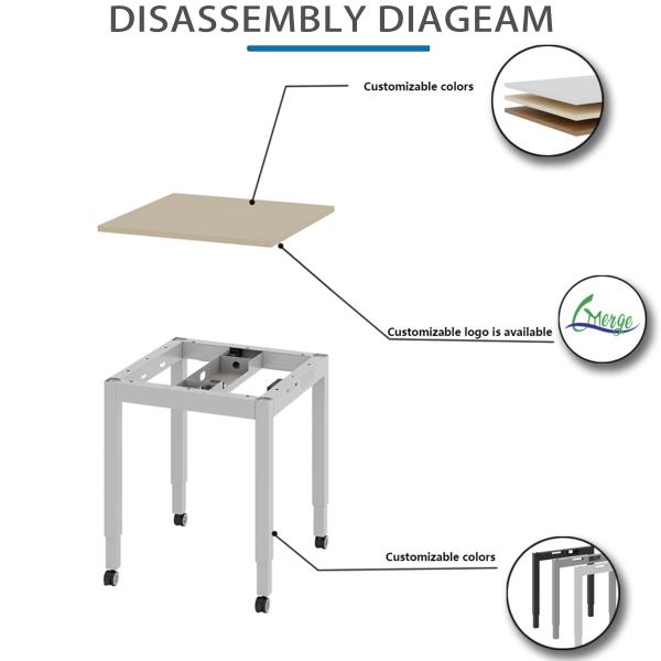 Revolutionize Your Work Space with Uplift Standing Desk Modern Style and 355 Lbs Weight Capacity