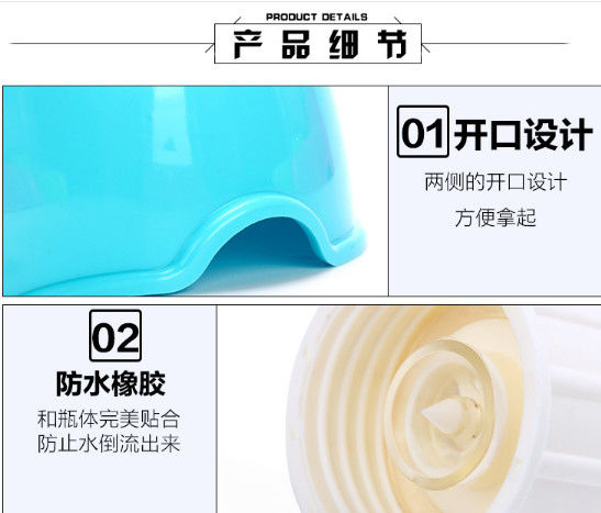 Dog Automatic Drinking Fountain Cat Automatic Feeding Cat Dog Food Bowl Gravity Drinking Basin 3.5L