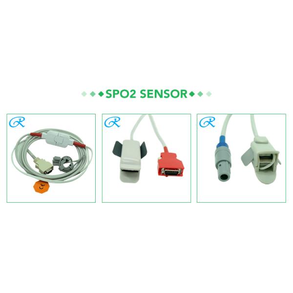 60cm 90cm, 6 Lead black Holter ECG Cable, Snap, Schiller MT101 / MT102 Compatible, China Medical