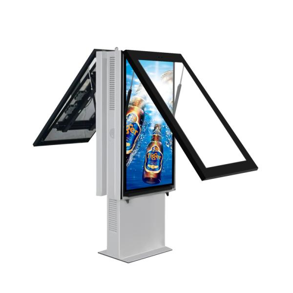 Double Sided FCC IP55 Rating Outdoor LCD Digital Signage For Bussiness