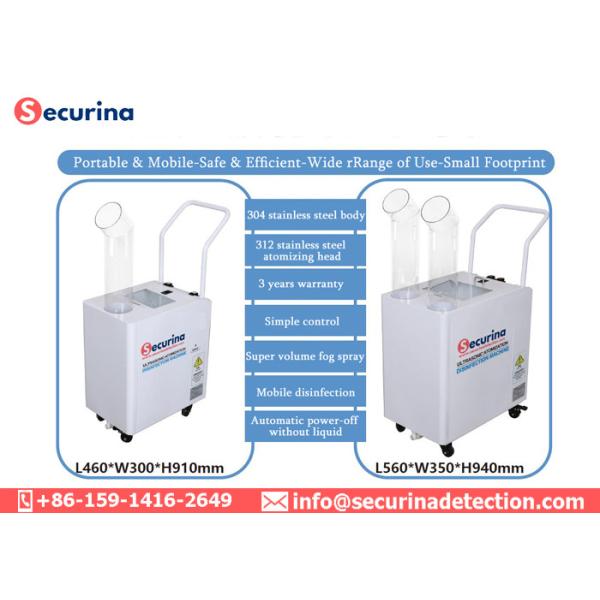 10L Capacity Mobile Ultrasonic Atomization Sterilization Sanitization Machine