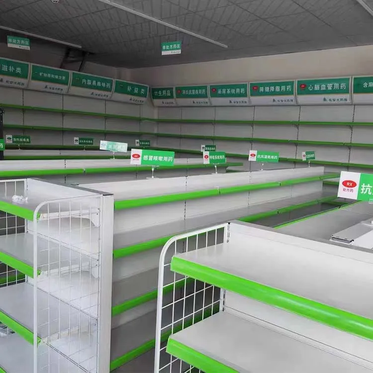 Factory Customized Color Size grocery store shelf convenience store supermarket shelves pharmacy shelves