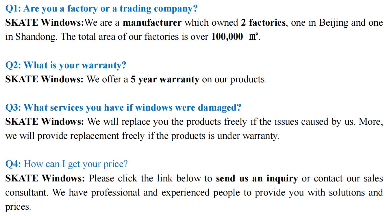 Wind Pressure Resistance Level 9 Triple Glazed Casement Windows for Custom Production