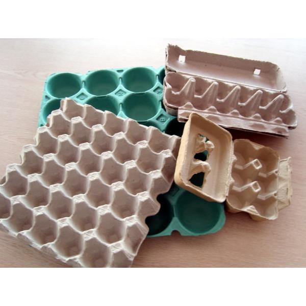 Customized Color Apple Tray Machine / Automatic Egg Tray Machine