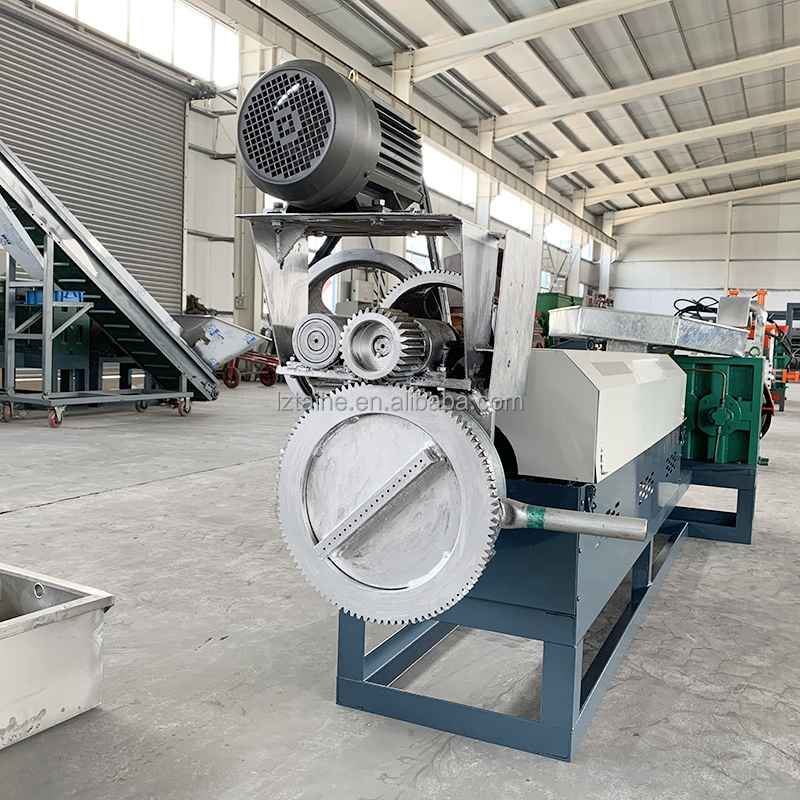 Plastic Pellet Making Extruder Recycle Plastic Pelletizer Machine For Pp Pe