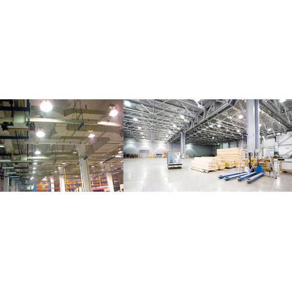 Ultra Thin Shell UFO Led High Bay For Industrial Lighting , Energy Efficiency CE RoHS