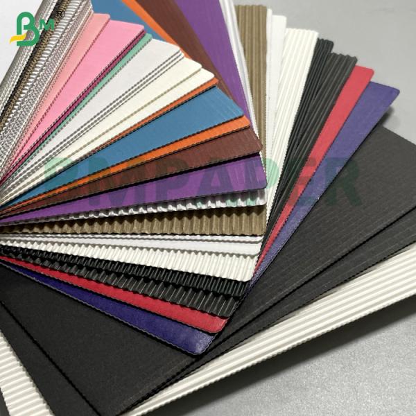 80g+80g+80g Colour Lightweight Recyclable Corrugated Kraft CardBoard For Product Packaging Logistics