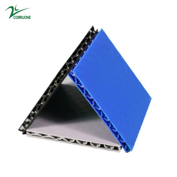3500gsm Coroplast 4x8 PP Honeycomb Sheet For Construction Use