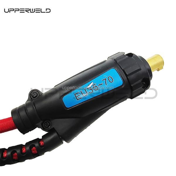 WT125F TIG Welding Torch with Red Cable Glass Cup and Gas Lens Customized ODM Support