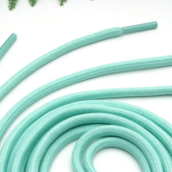 Grey Pink Double Braid Nylon Yacht Rope 5mm Polyester Cord In Bulk