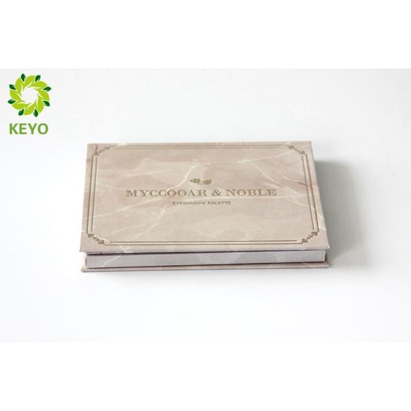 Paper Material Empty Eyeshadow Palette Case Square Shape For Cosmetics Packing Industry