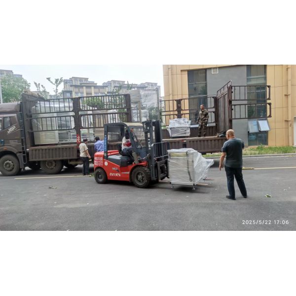 Exporting Air Filter Paper Pleating Machine Feeding Frame Automatic Servo Machine