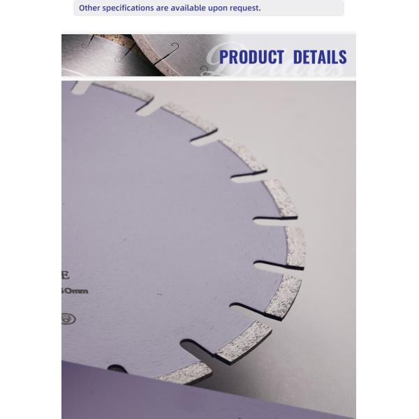 Linsing Diamond Segmented Wet Cutting Disk 14 inch 350mm Circular Saw Blade for Concrete and Asphalt