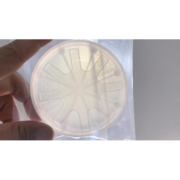 Undoped transparent silicon carbide sic crystal Optical Lens with hardness 9.2